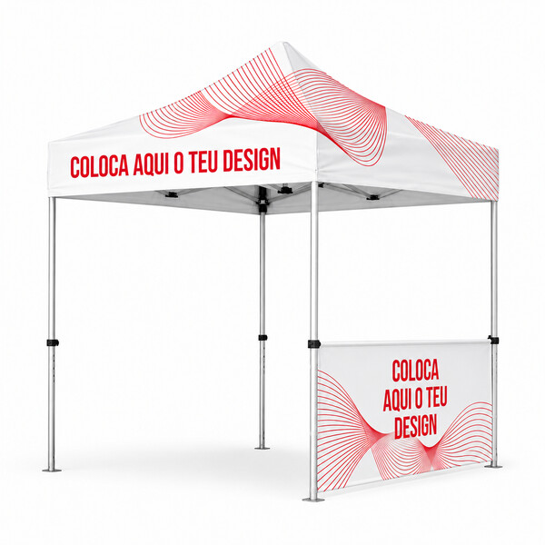 Meia Parede 3x1m, Impressão em Poliéster 100% 115g/m²