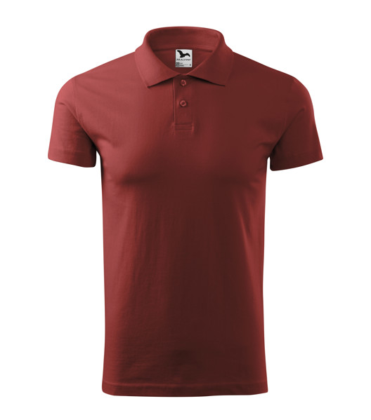 Polokošile Pánská Malfini® Single J. - Bordó / S