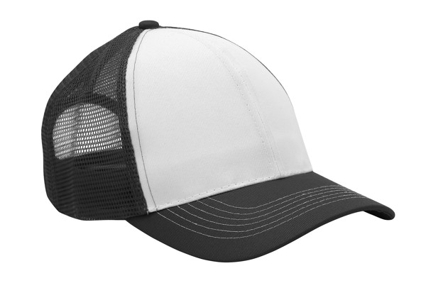 3819 - baseball cap - white/black