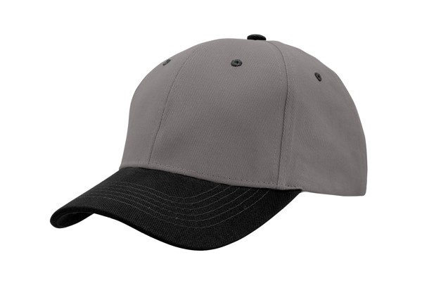 4199 - baseball cap - charcoal/black