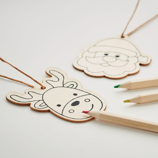 MB - Drawing wooden ornaments set Funcool