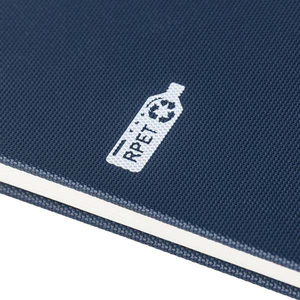 rPET 600D polyester notitieboek Elena - grijs