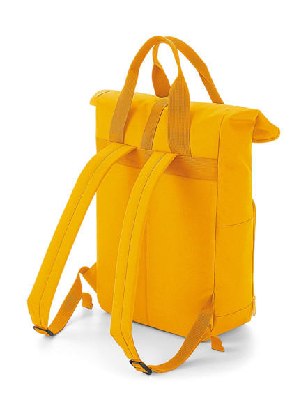 Twin Handle Roll-Top Backpack - Blush Pink / ONE SIZE