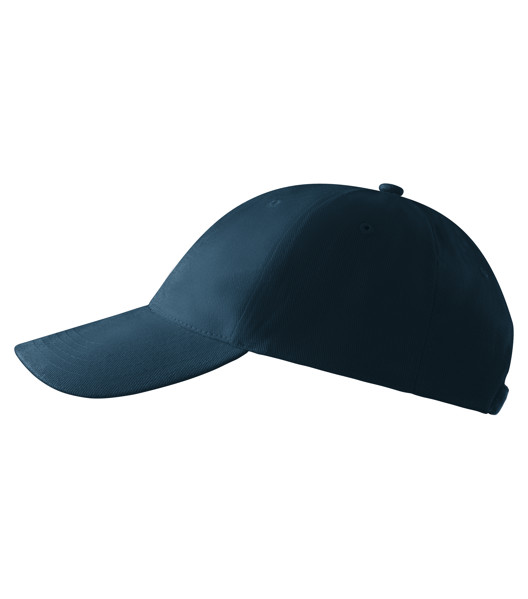 Čepice Unisex Malfini® 6P - Námořní Modrá / nastavitelná