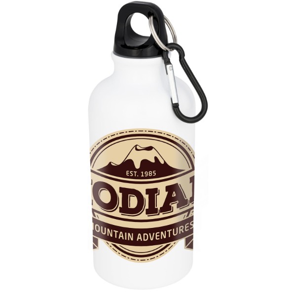 Oregon 400 ml sublimation water bottle - White