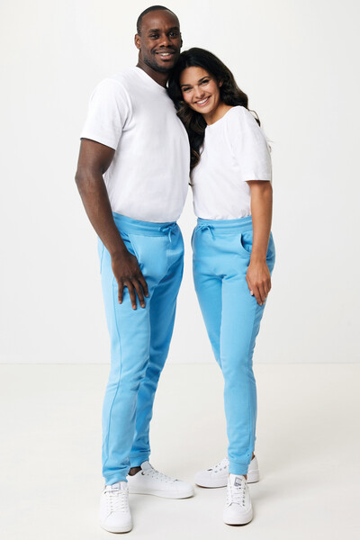 Tepláky IQONIQ Cooper z recykl. bavlny - Tranquil Blue / XXXL