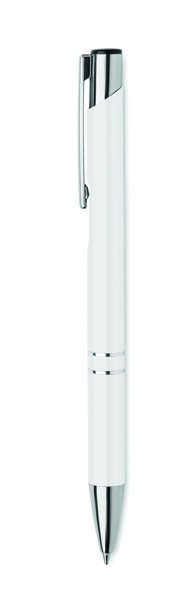 Recycled aluminium ball pen Bern Ra - White