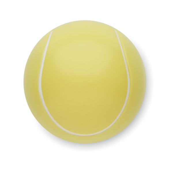 Lip balm in tennis ball shape