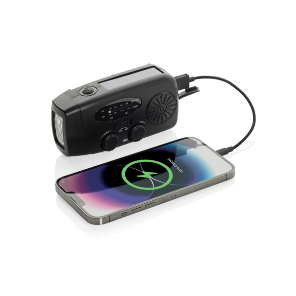 RescueWave RCS recycled plastic emergency radio