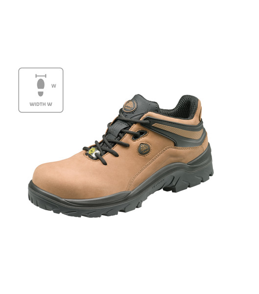 Polobotky unisex Bata Industrials Act 127 W - Světle Hnědá / 36