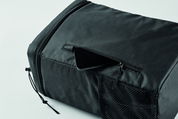 Cooler backpack in 600D RPET Mafrio - Black