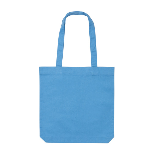 Impact Aware™ 285 gsm rcanvas tote bag - Tranquil Blue