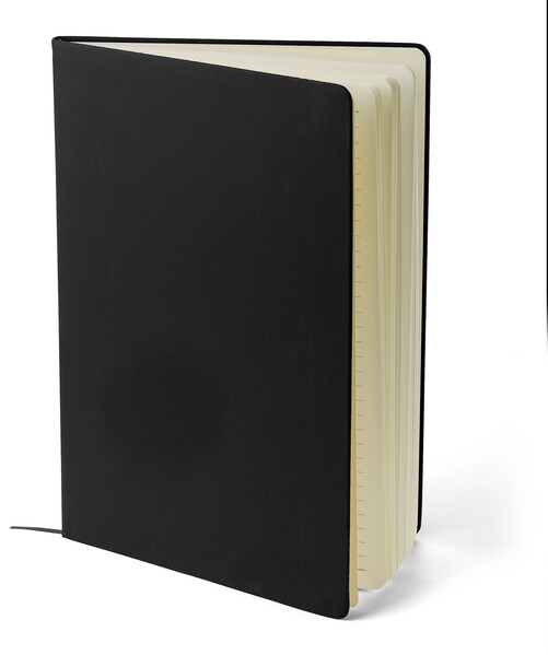Notebook A4 Azure - black