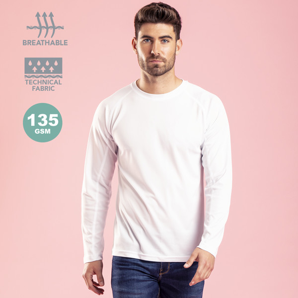 Camiseta Adulto Tecnik Maik - Blanco / M