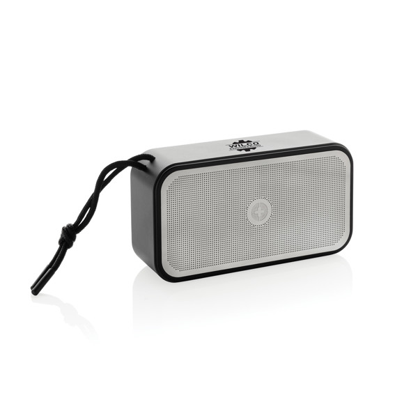 Enceinte 10W en aluminium recyclé RCS Swiss Peak