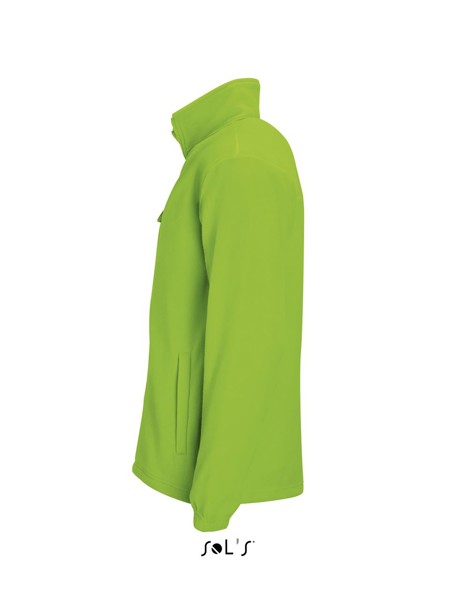 Sol's North Men - Μπουφάν με φερμουάρ Fleece με φερμουάρ - Lime / 5XL