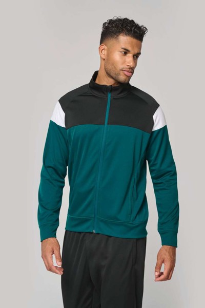 Adult Zipped Tracksuit Jacket - Dark Royal Blue / Navy / 3XL