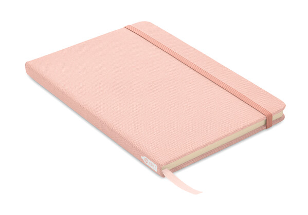 A5 RPET notebook 80 lined Note Rpet - Baby Pink