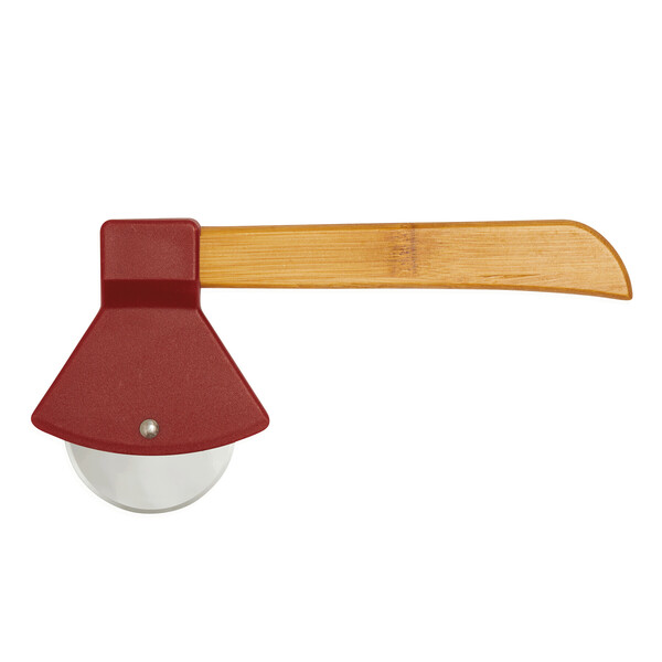 Pizza Cutter Bamboo Timber