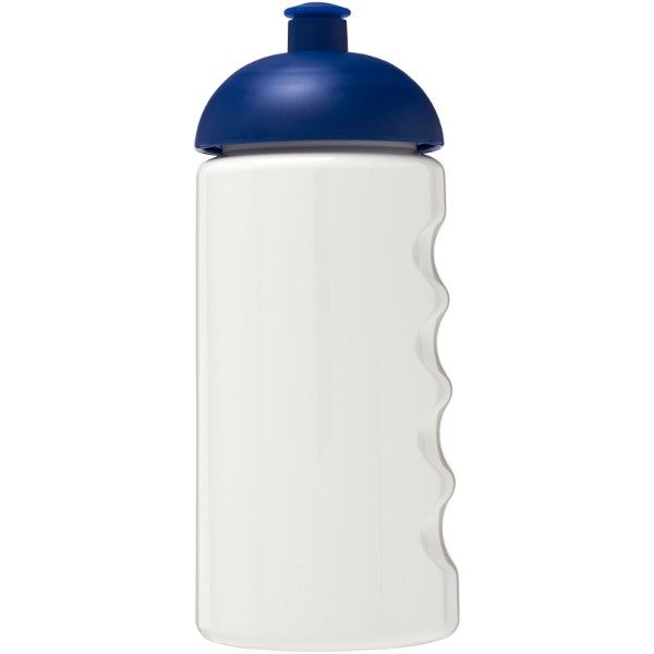 Bidon H2O Bop® o pojemności 500 ml z wypukłym wieczkiem - Biały / Niebieski