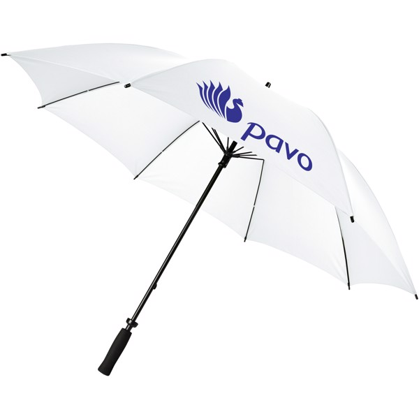 Parapluie tempête golf 30" avec poignée EVA Grace - Blanc