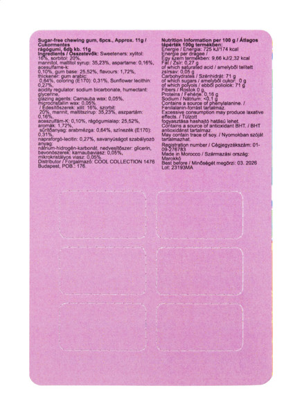 Custom Chewing Gum CreaChew Deluxe