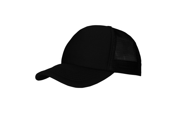 3822 - children's baseball cap - white/black