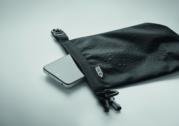 Bolsaible waterproof bag RPET 1.5L, IPX6 - Black