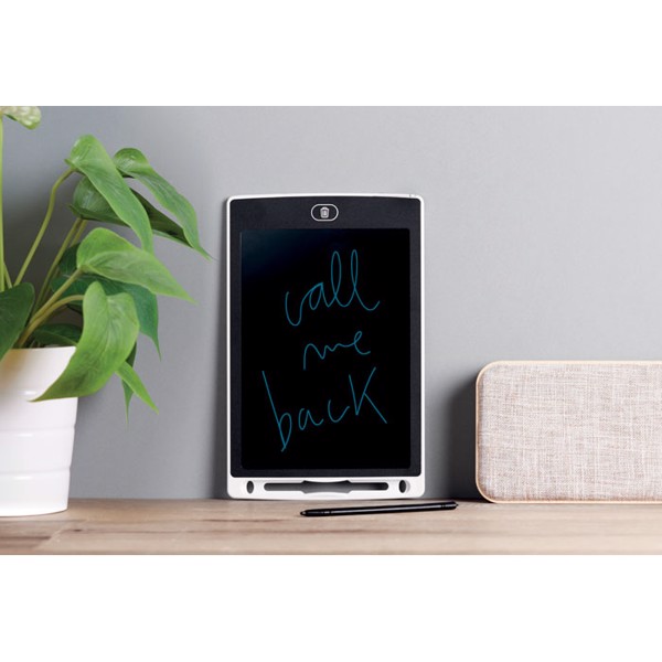 LCD writing tablet 8.5 inch Blacklet - Black