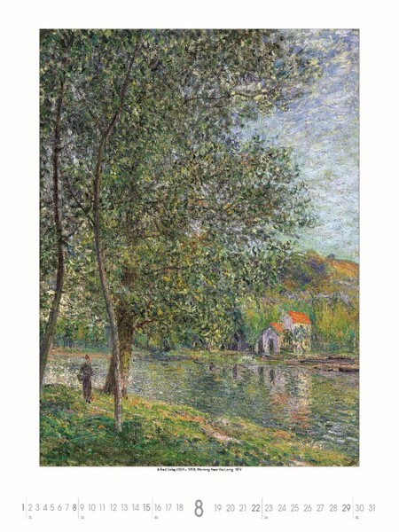 Nástenný Kalendár Impressionists 2027