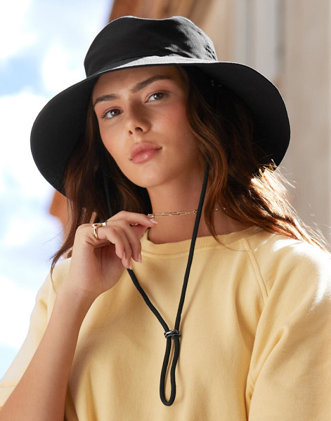 Wide Brim Sun Hat - Warm Sand / ONE SIZE