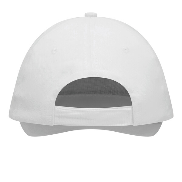 5 Panel Sandwich Cap Walk - White