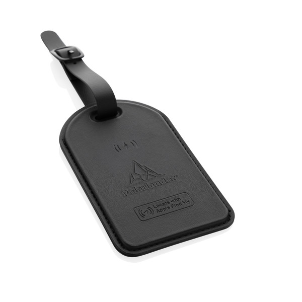 Globetrack RCSrPolyester luggage tag with worldwide locating