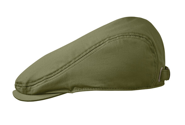Boné Newsboy 235 gr/m² Flat Peak - Verde Exército