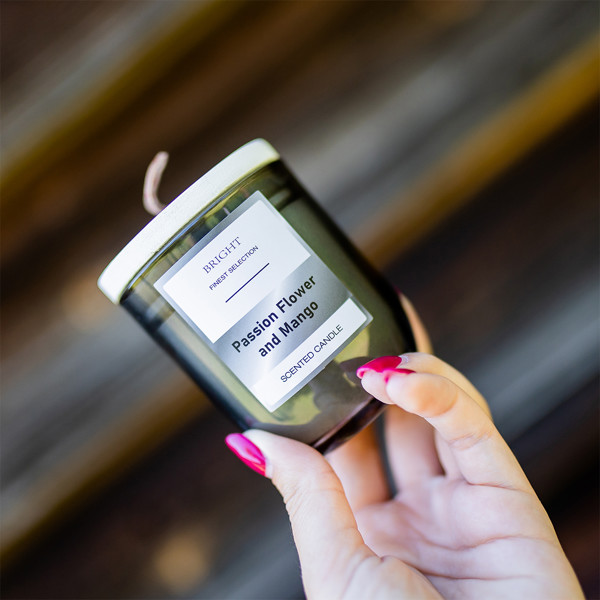 Frascati scented candle - Grey