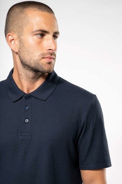 Unisex Piqué Polo Shirt - White / 4XL