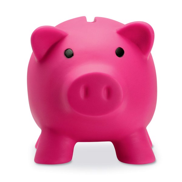 Piggy bank Softco - Fuchsia