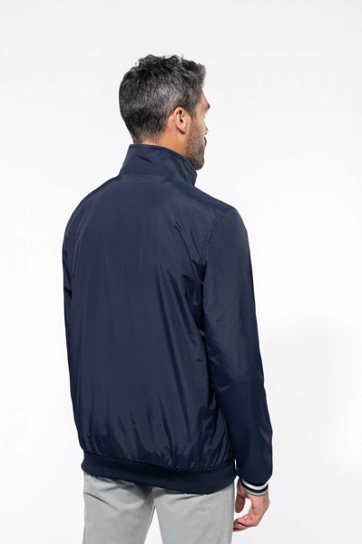 City Blouson Jacket - Red / White / Navy / L