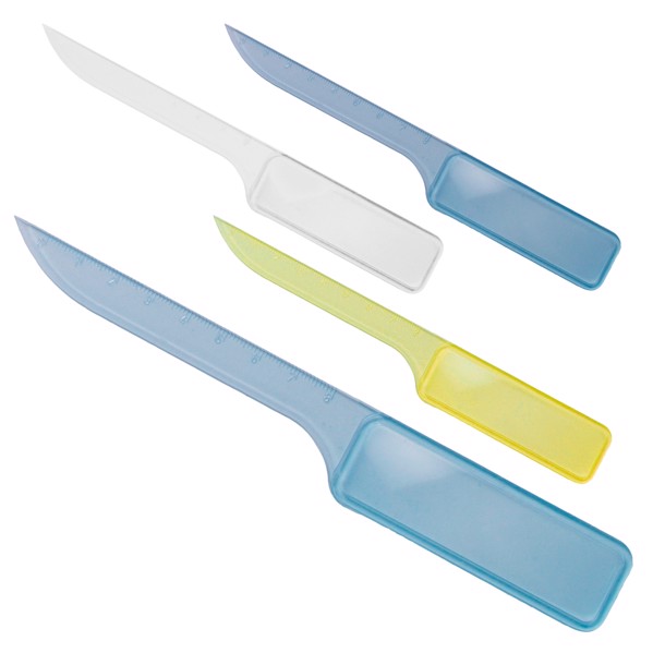 Brieföffner "Lineal & Linse"