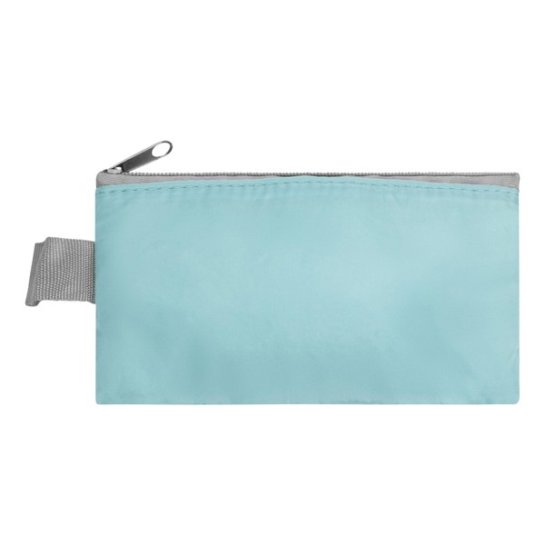 Toaletna torba cev 190T najlon, Ø160x240mm - Svetlo modra
