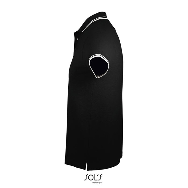 PASADENA pólo homem 200g Pasadena Men - Preto / BrancoXXL