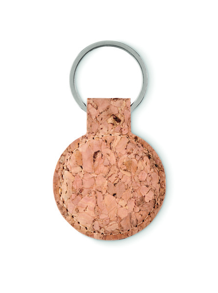 Porta-chaves redondo cortiça Cincin