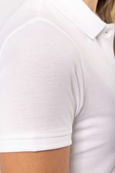 Ženska polo majica Organic 180 Piqué - Bijela / 3XL