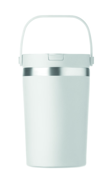 Double wall tumbler 350 ml Cozycup - White