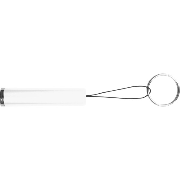 Keyring torch PAUL - White