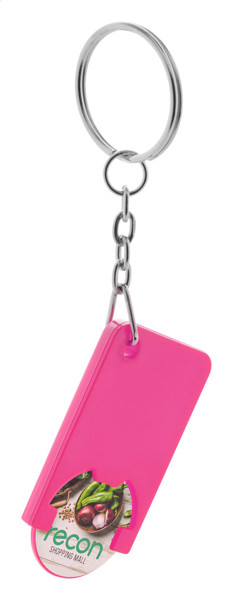 Trolley Coin Keyring Beka - Pink