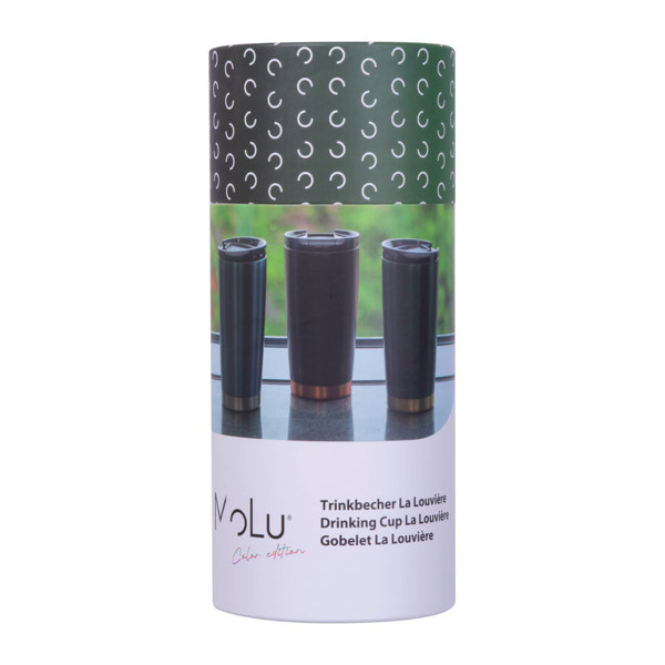 MoLu Drinking Cup La Louvière - Black