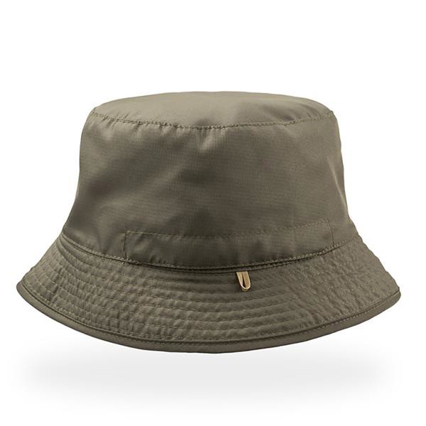 Panamá Bucket Pocket, 100% Ribstop Poliéster - Azul Marinho