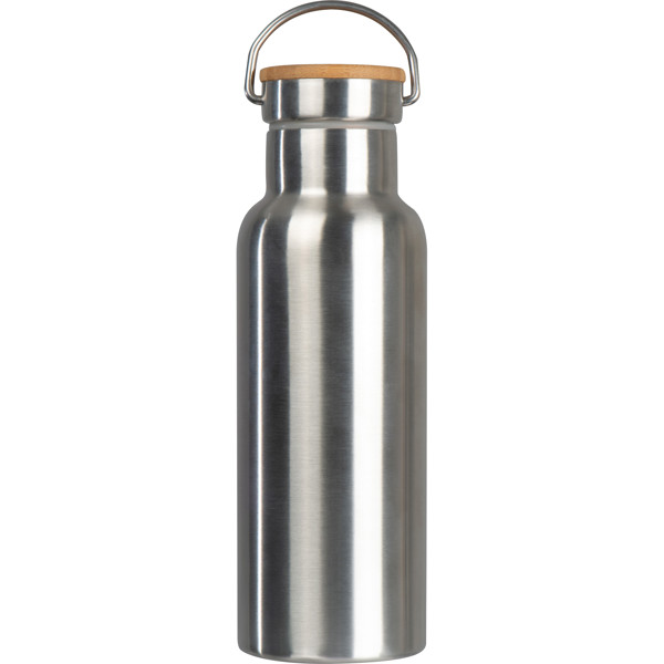 EDOARDO Rozsdamentes acél termosz, 500 ml - Silvergrey