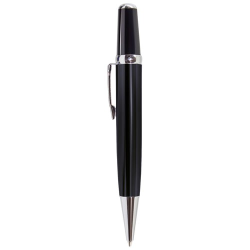 CANETA MINI METALICA PRATA -